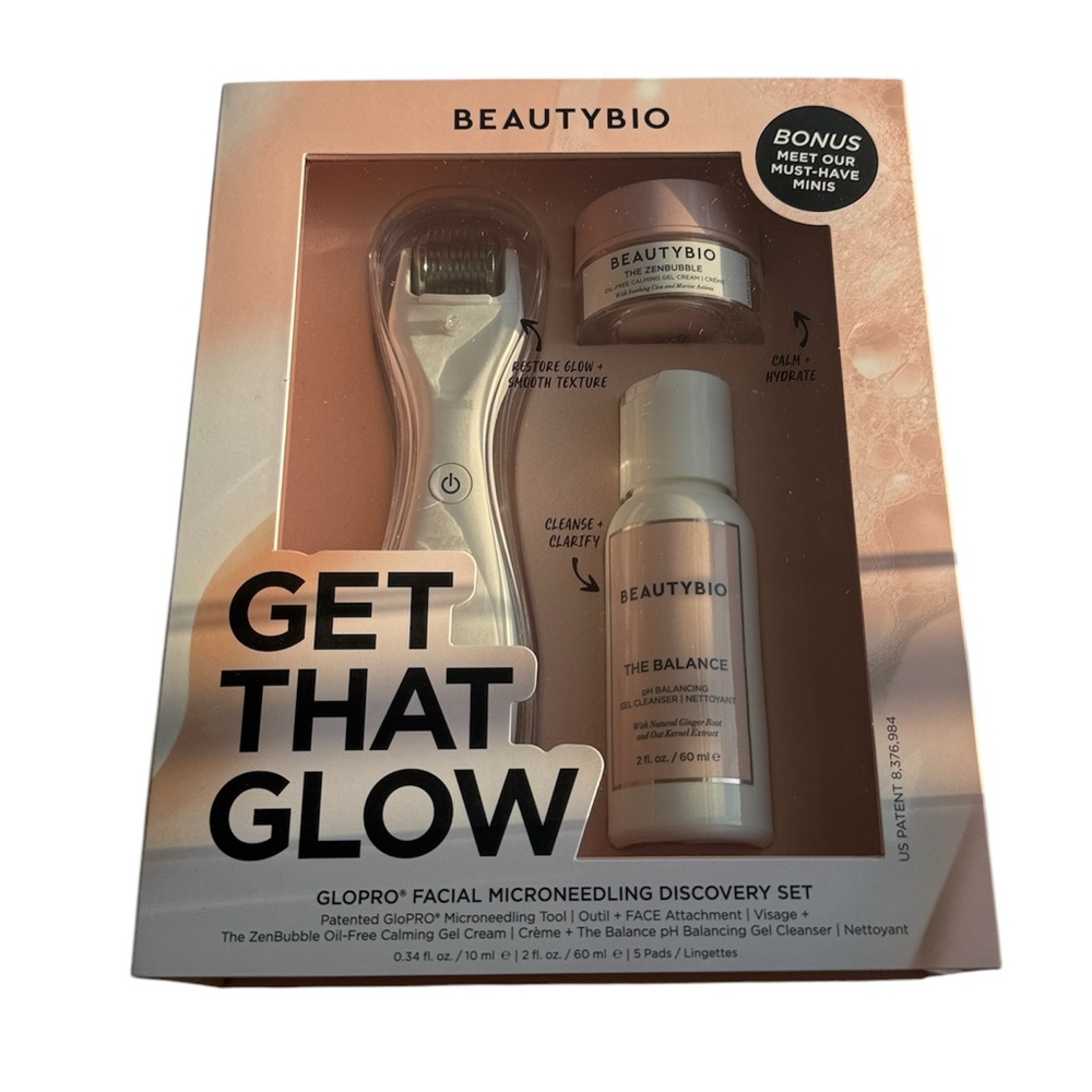 Beauty bio GET THAT GLOW kit. BRAND NEW